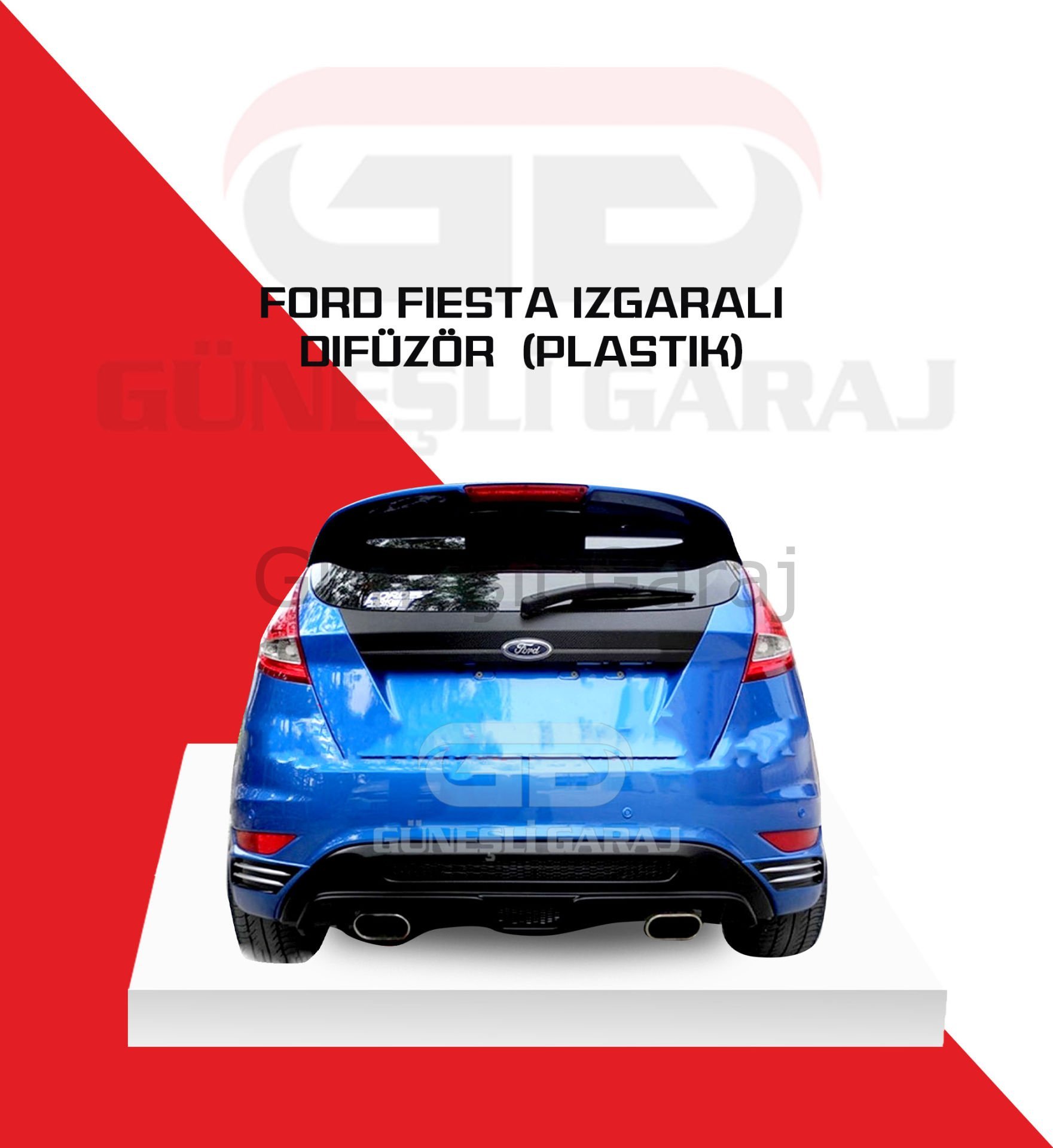 Ford Fiesta Izgaralı Difüzör (Plastik)