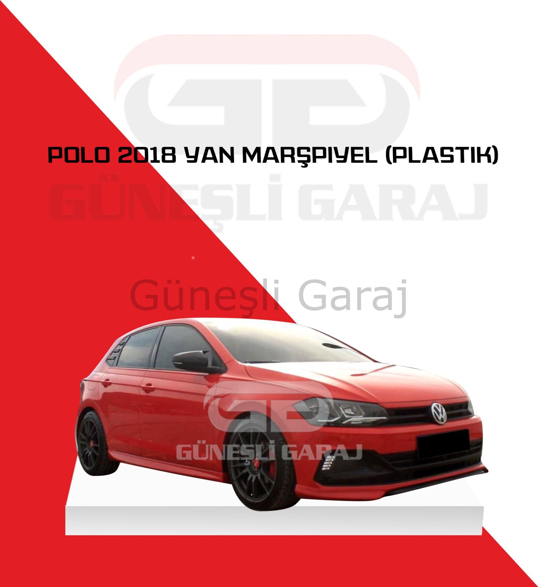 Volkswagen Polo 2018 Yan Marşpiyel (Plastik)