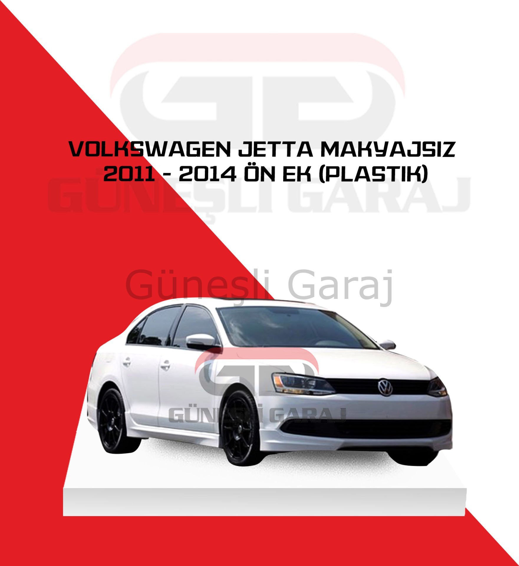 Volkswagen Jetta Makyajsız 2011 - 2014 Ön Ek (Plastik)
