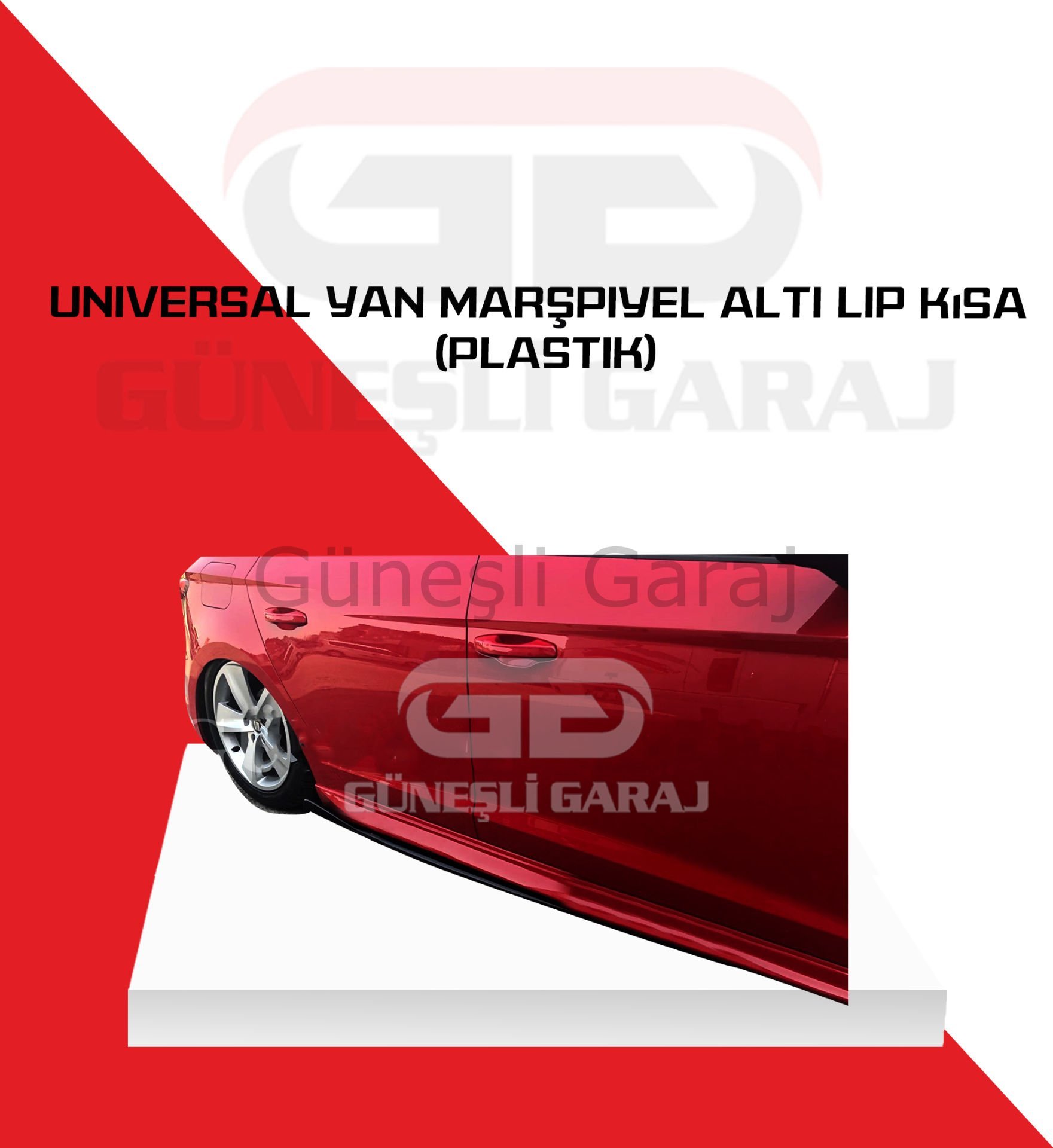 Universal Yan Marşpiyel Altı Lip Kısa (Plastik)