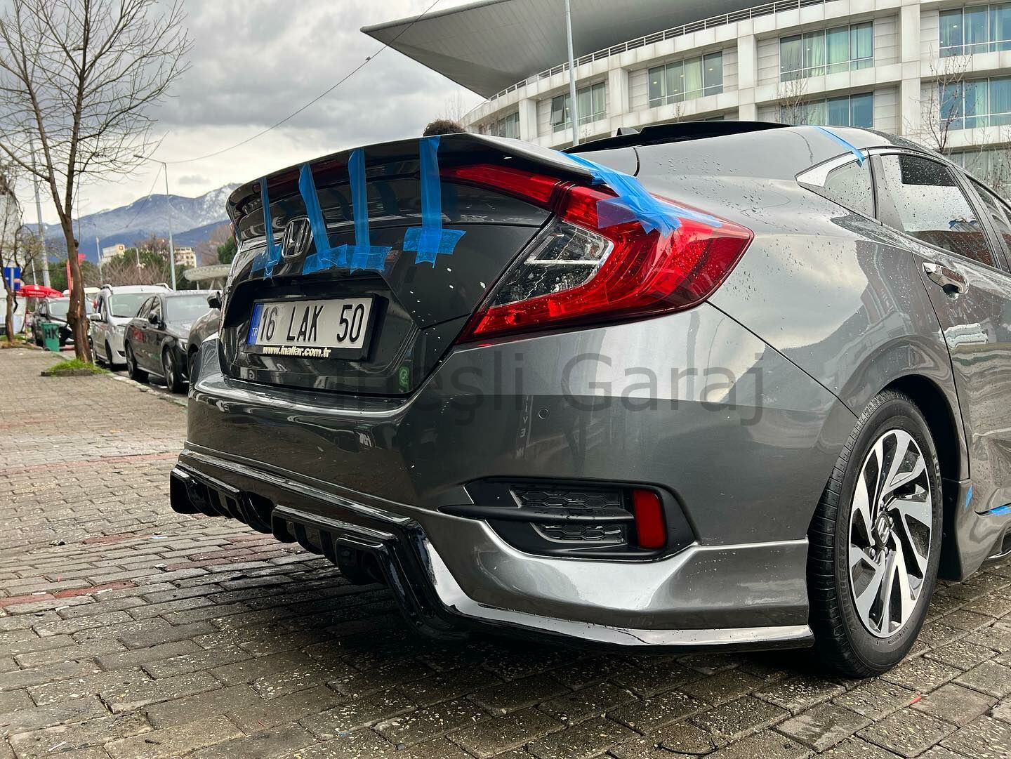 Honda Civic Fc5 Makyajsız Mugen Body Kit Seti Plastik