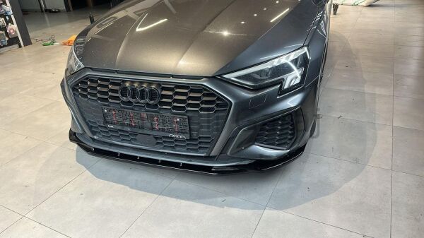 Audi 2024 Sedan Ön Lip (Plastik) (Piano Black Boyalı)