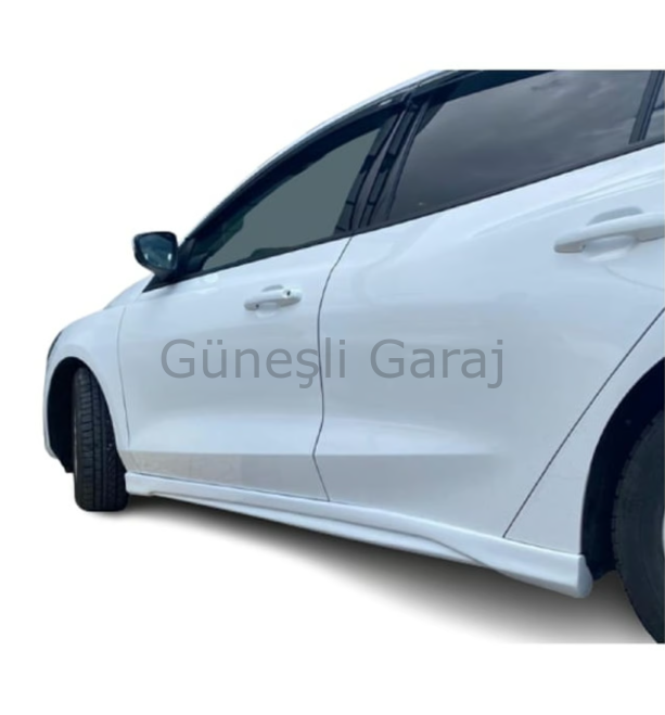 Ford Focus 4 Sedan Marşpiyel (Plastik)