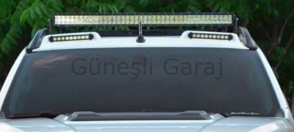 Ford Ranger Moonvisor Antenli (Plastik) Ledsiz