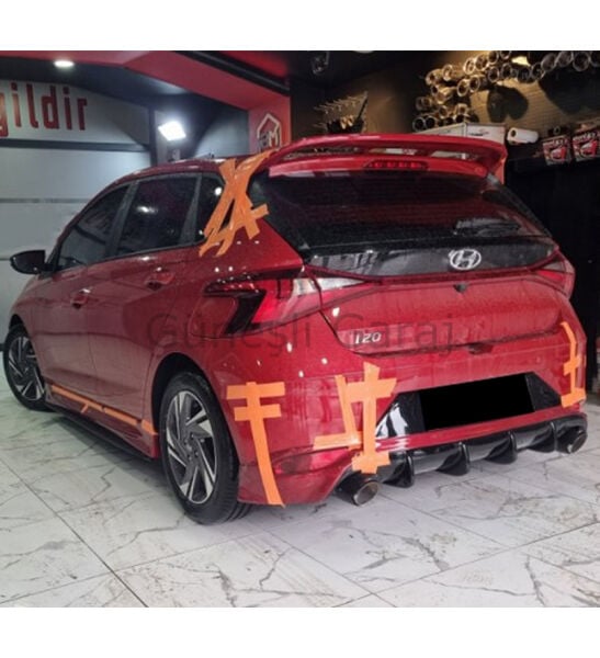 Hyundai i20 2019+ Arka Ek (Plastik)