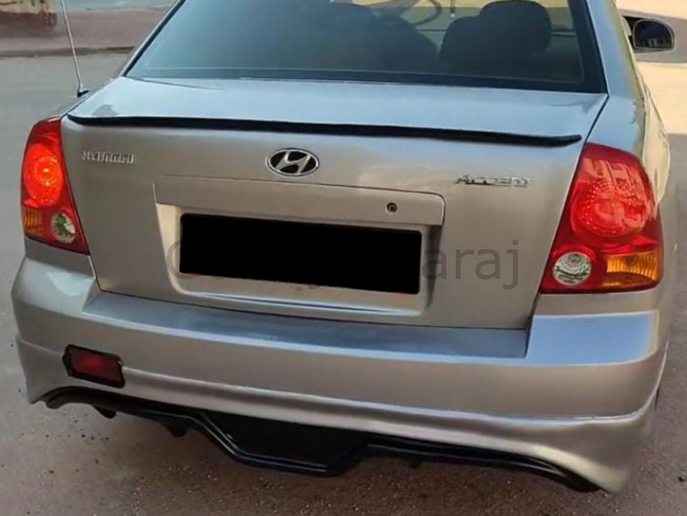 Hyundai Accent Admire 2000-2006 Arka Ek (Plastik)