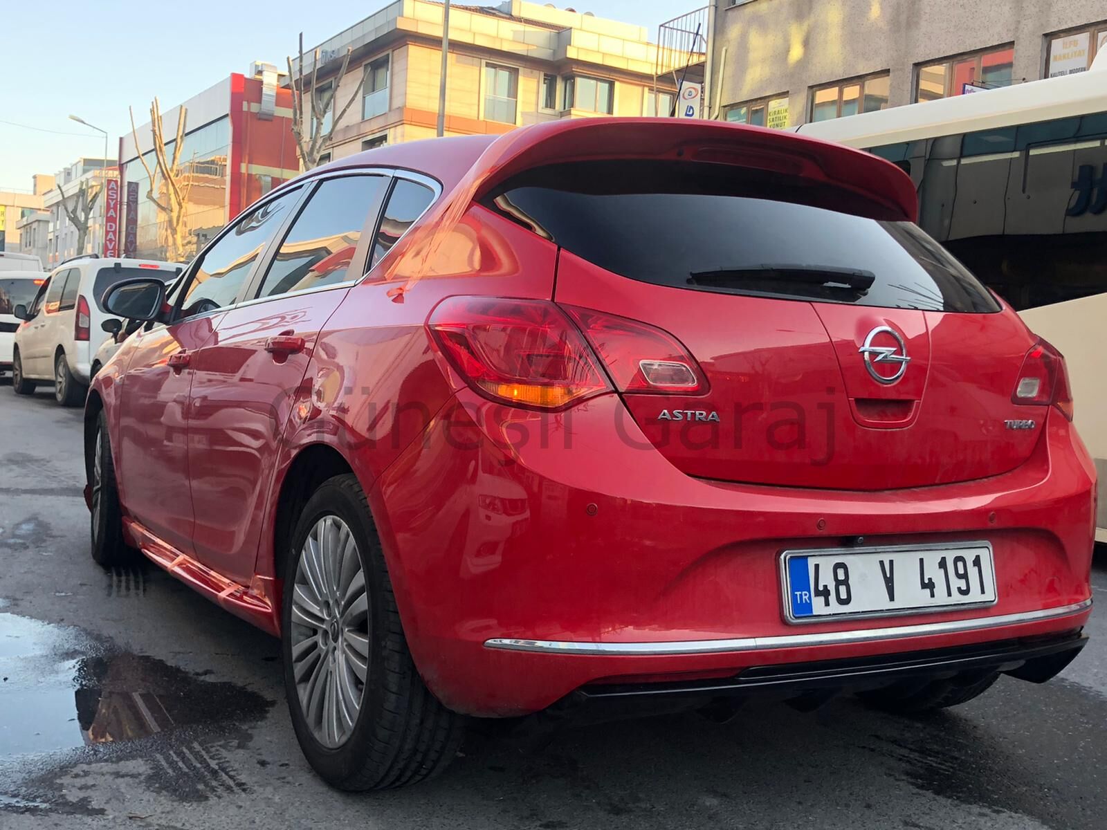 Opel Astra J Spoiler (Plastik)