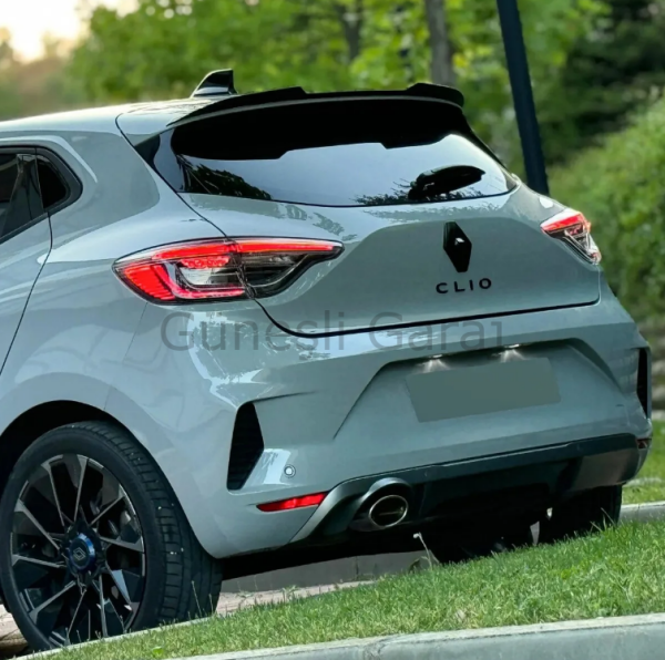 Renault Clio 5.5 2024+ Sonrası Spoiler (Plastik) (Piano Black Boyalı)