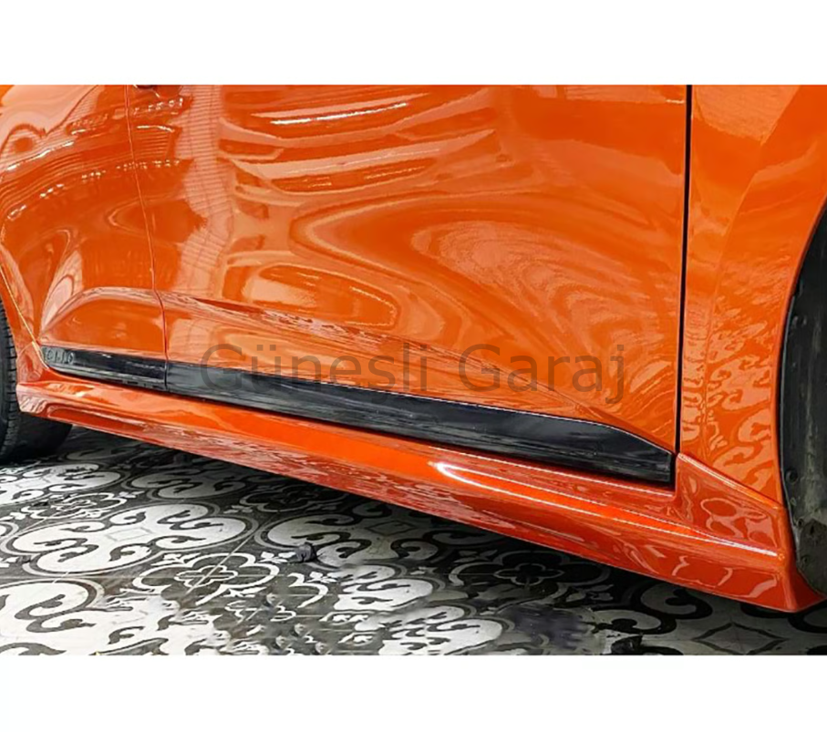 Renault Clio 5 Yan Marşpiyel (Plastik)