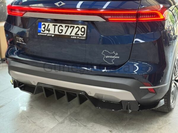 Togg T10X Difüzör (Plastik) (Parlak Siyah Boyalı)