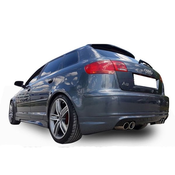 Audi A3 8P 2006-2012 2 Kapı Arka Ek (Plastik)