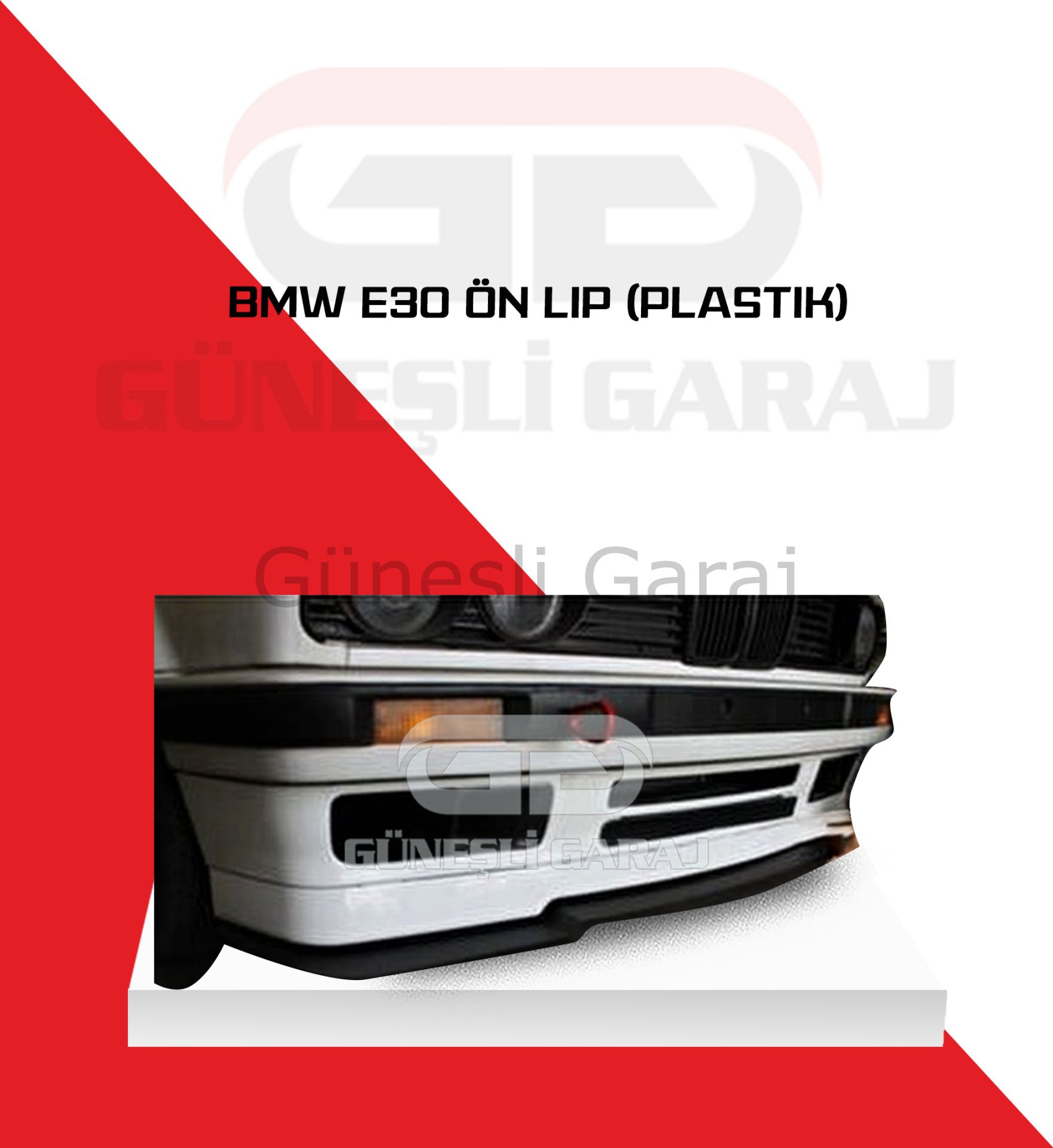 Bmw E30 Ön Lip (Plastik)
