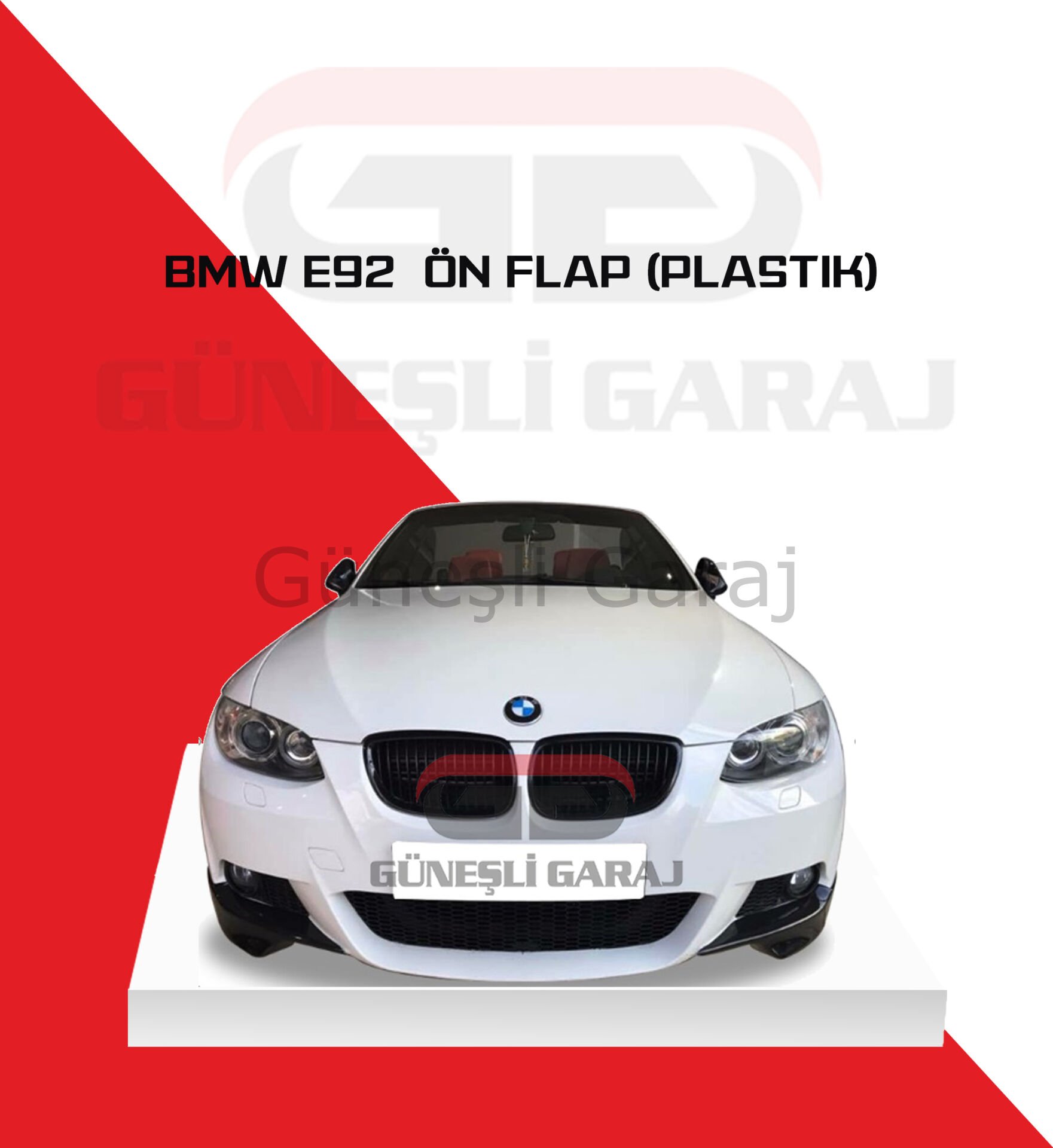 Bmw E92  Ön Flap (Plastik)
