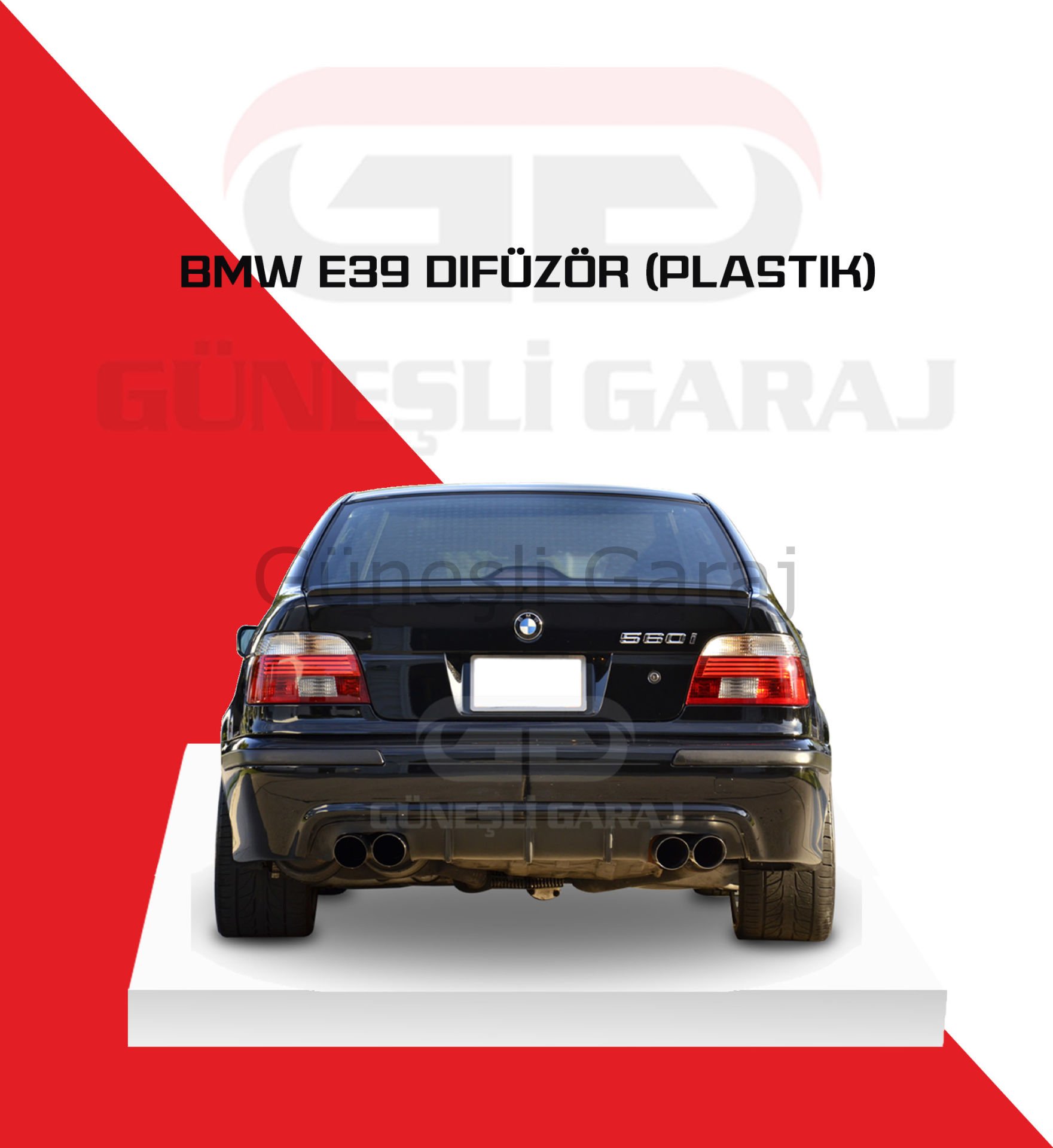 Bmw E39 Difüzör (Plastik)