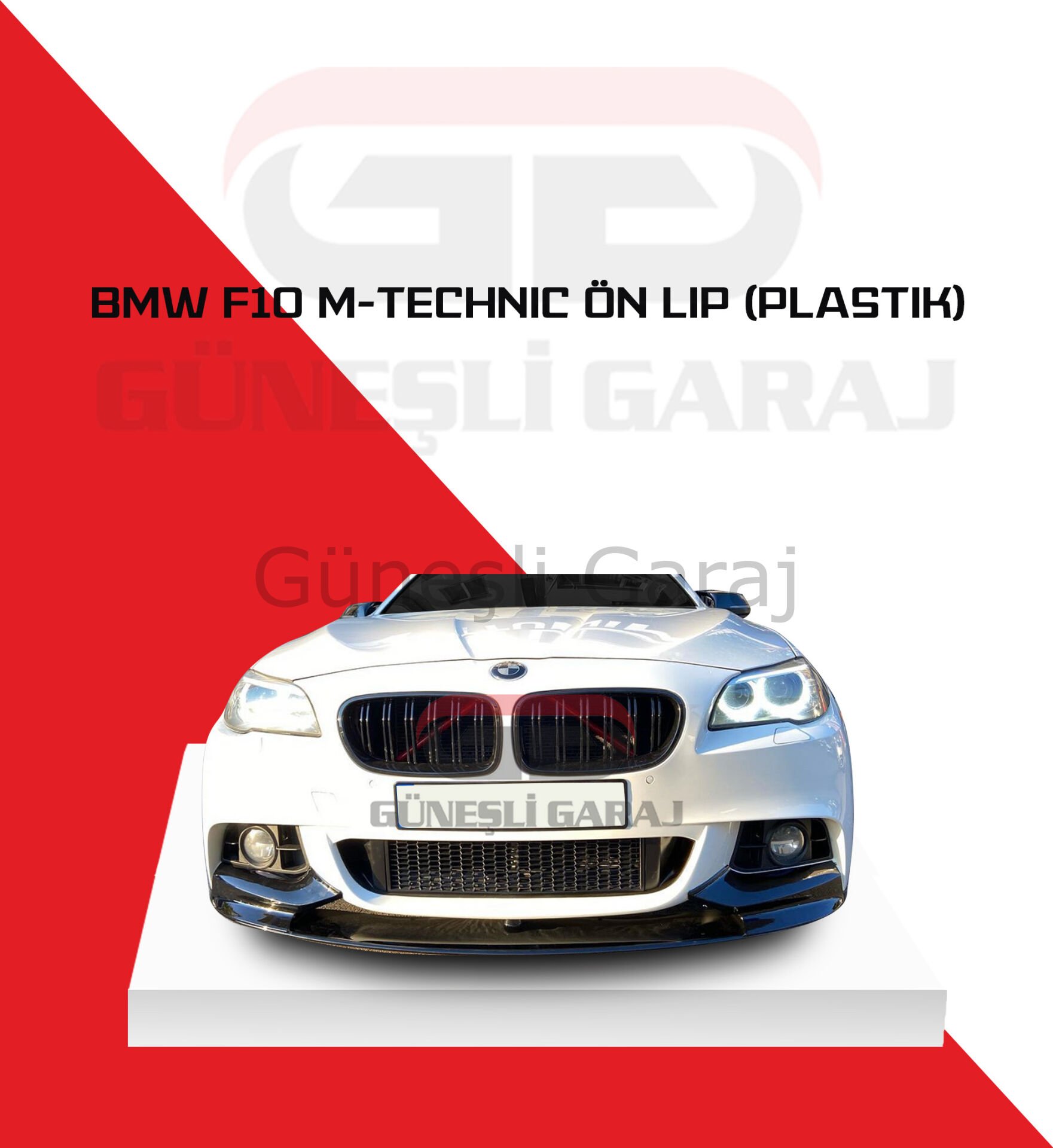 Bmw F10 M-Technic Ön Lip (Plastik)