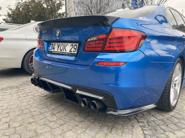Bmw F10 3 Parça Difüzör (Plastik)