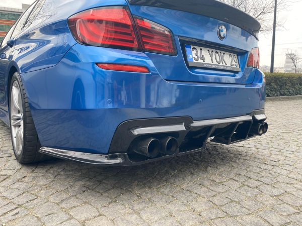 Bmw F10 3 Parça Difüzör (Plastik)