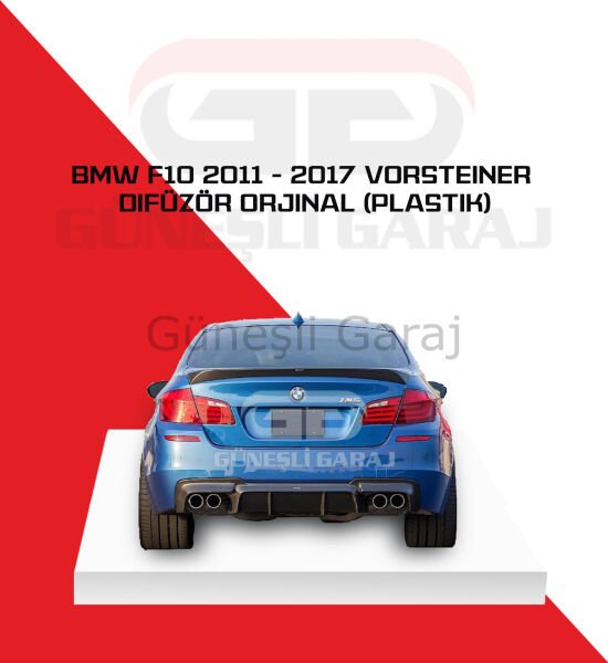 Bmw F10 2011 - 2017 Vorsteiner Difüzör Orjinal (Plastik)
