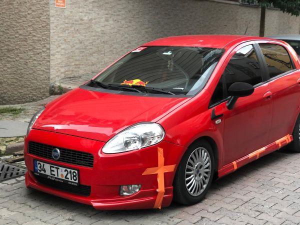 Fiat Punto Grande Rieger Ön Ek (Plastik)