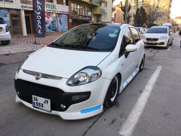 Fiat Punto Evo Stimetz Ön Ek (Plastik)