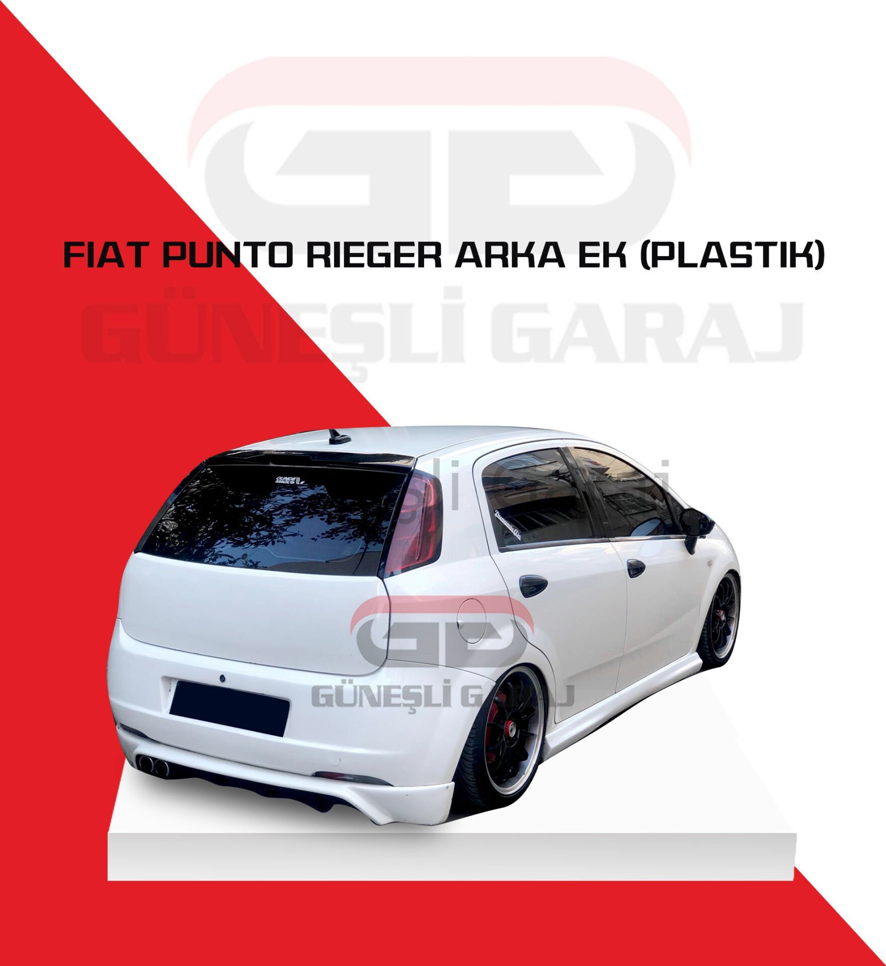 Fiat Punto Rieger Arka Ek (Plastik)