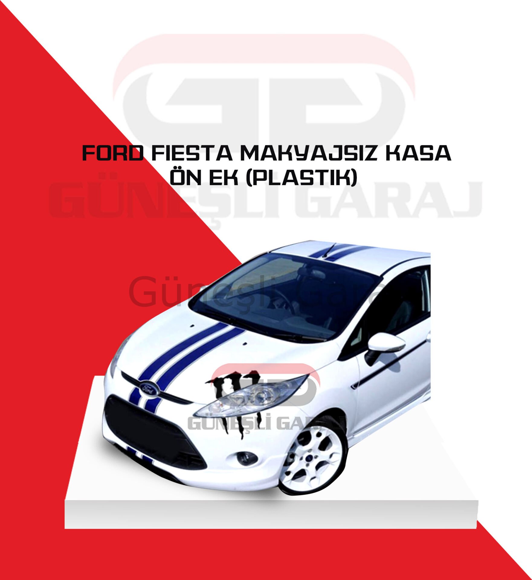 Ford Fiesta Makyajsız Kasa Ön Ek (Plastik)