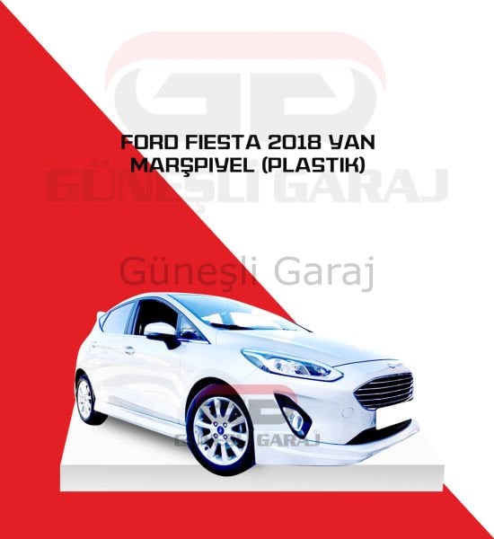 Ford Fiesta 2018 Yan Marşpiyel (Plastik)
