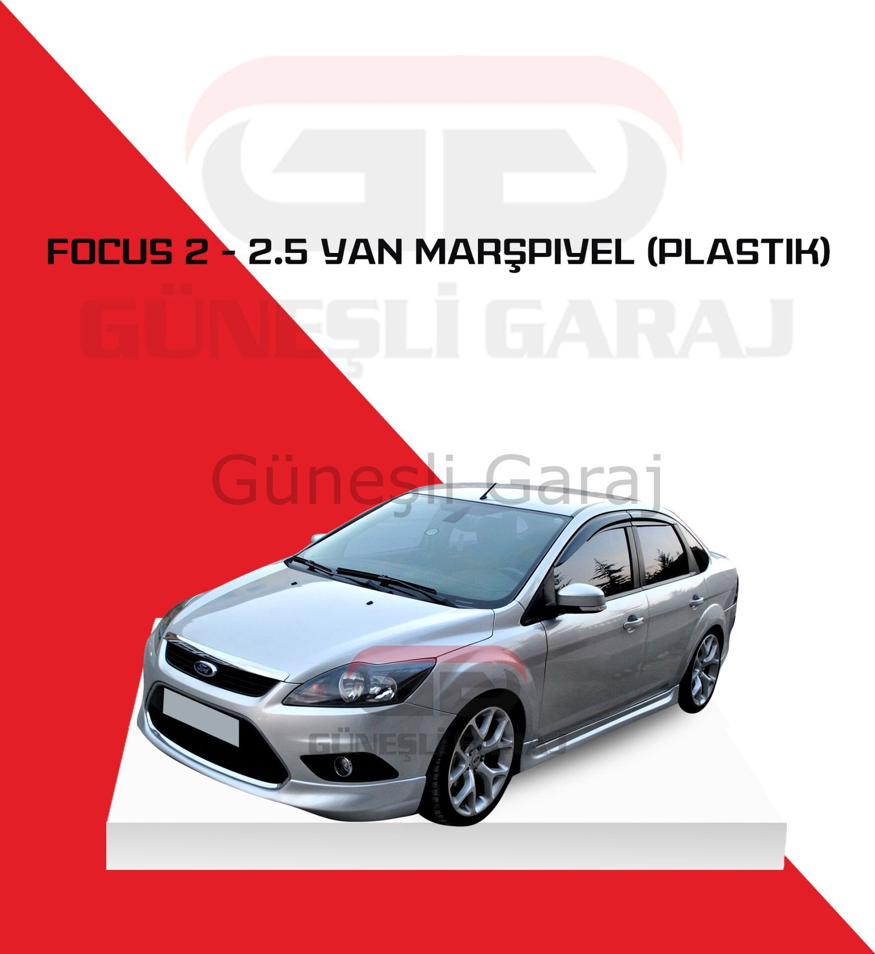 Ford Focus 2 - 2.5 Yan Marşpiyel (Plastik)