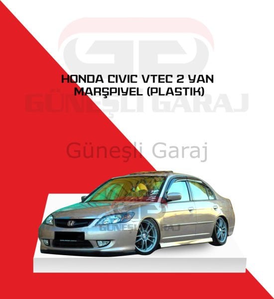 Honda Civic Vtec 2 Yan Marşpiyel (Plastik)