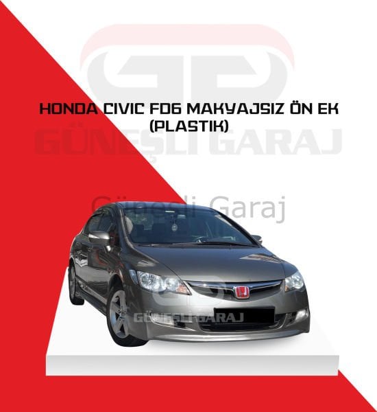 Honda Civic Fd6 Makyajsız Ön Ek (Plastik)