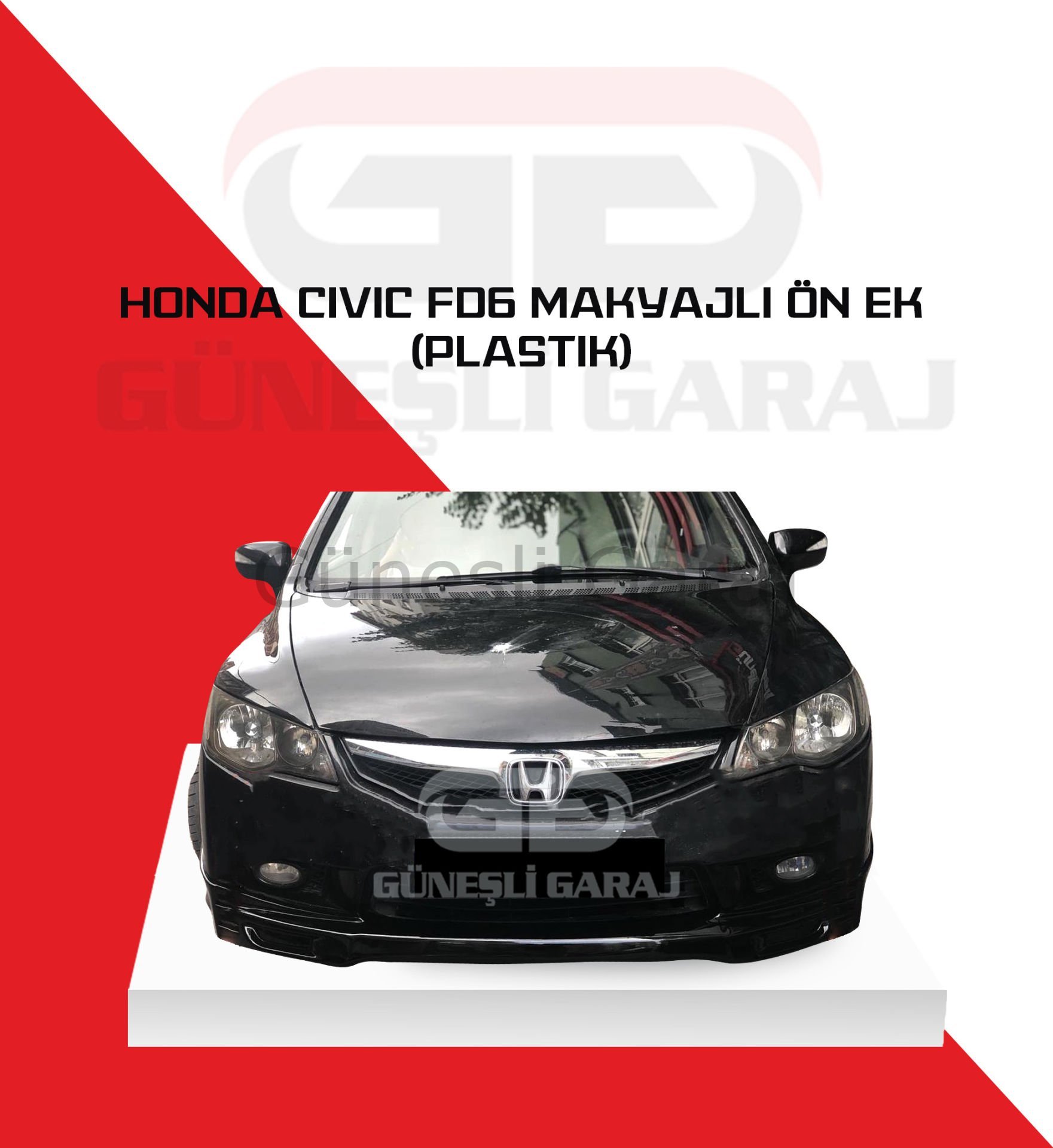Honda Civic Fd6 Makyajlı Ön Ek (Plastik)