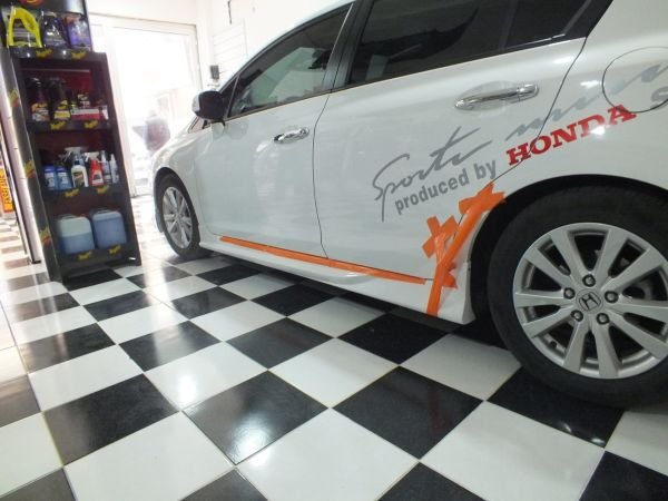 Honda Civic Fb7 Custom Yan Marşpiyel (Plastik)