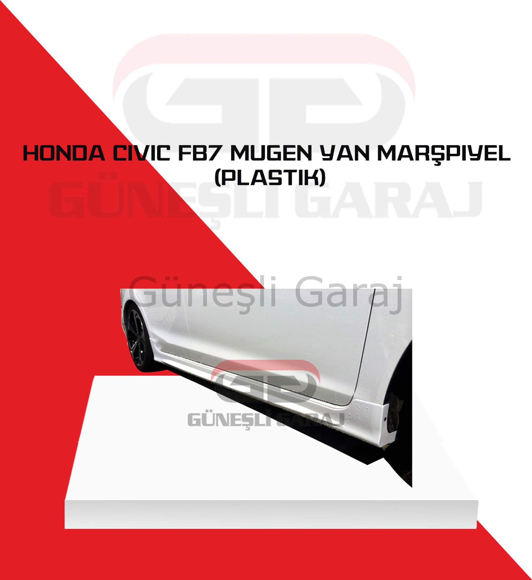 Honda Civic Fb7 Mugen Yan Marşpiyel (Plastik)