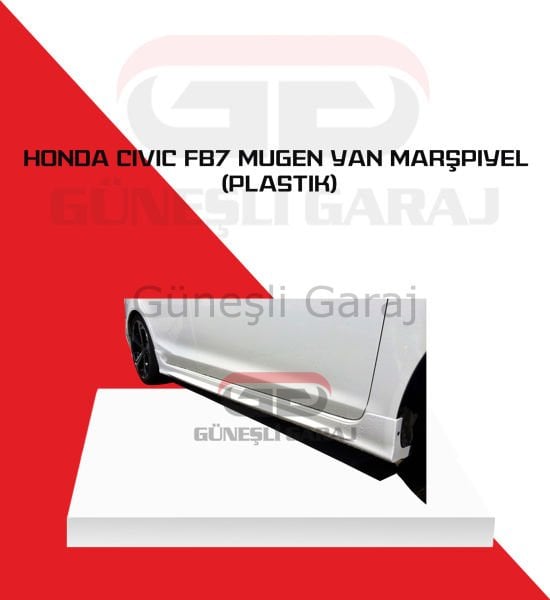 Honda Civic Fb7 Mugen Yan Marşpiyel (Plastik)