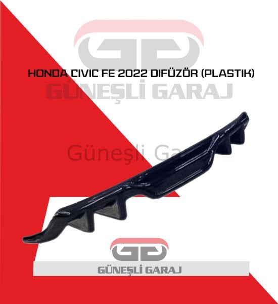 Honda Civic FE 2022 Difüzör (Plastik)