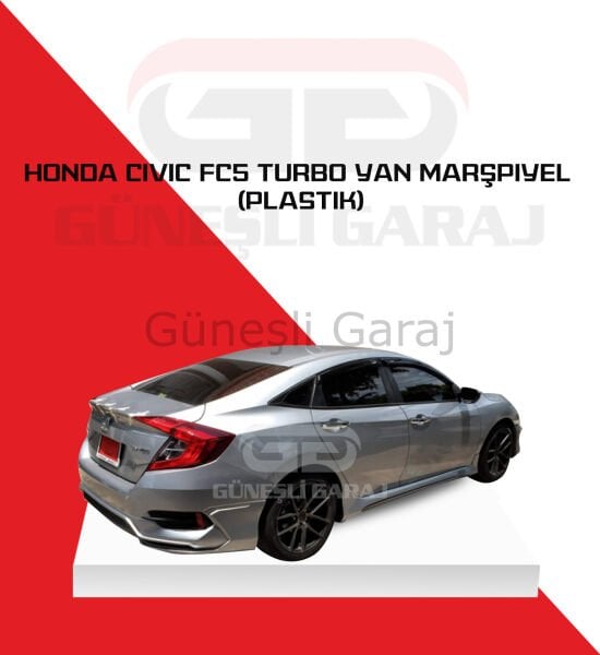 Honda Civic Fc5 Turbo Yan Marşpiyel (Plastik)