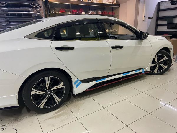 Honda Civic Fc5 Mugen Yan Marşpiyel (Plastik)