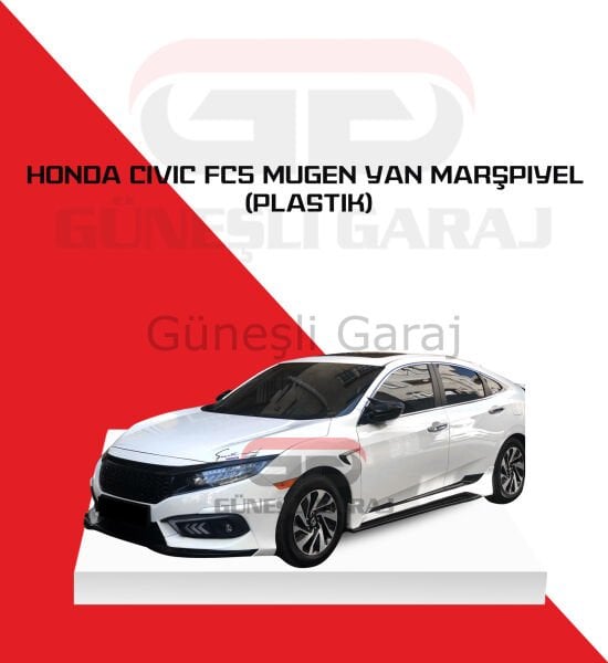 Honda Civic Fc5 Mugen Yan Marşpiyel (Plastik)