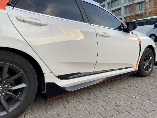 Honda Civic Fc5 Typer Yan Marşpiyel (Plastik)