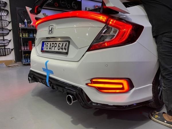 Honda Civic Fc5 Mugen Arka Ek (Plastik)