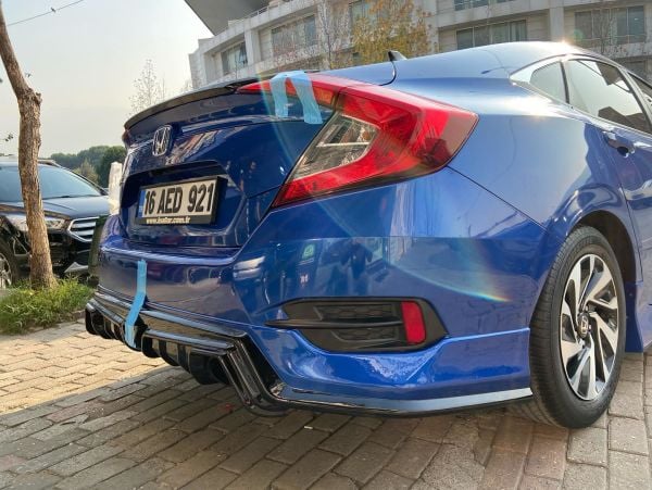 Honda Civic Fc5 Mugen Arka Ek (Plastik)