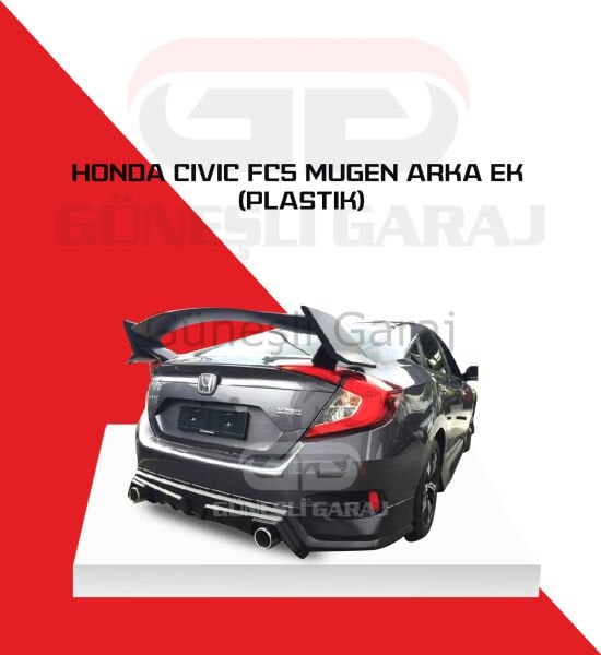 Honda Civic Fc5 Mugen Arka Ek (Plastik)