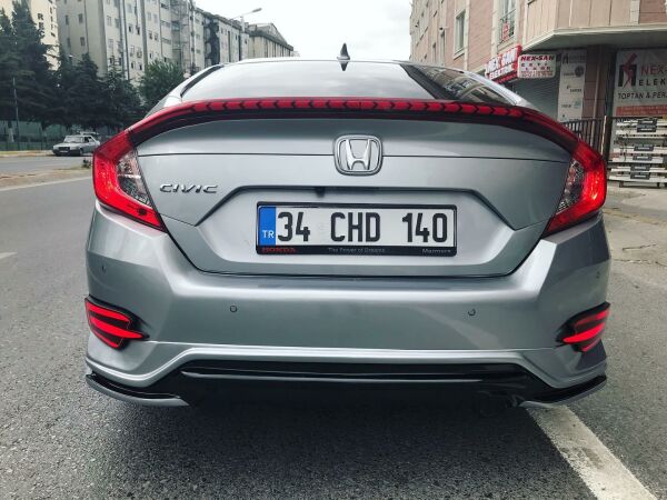 Honda Civic Fc5 Turbo Arka Ek (Plastik)