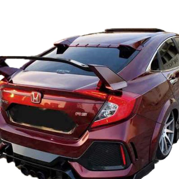 Honda Civic Fc5 Tavan Spoiler 3 Parça (Plastik)