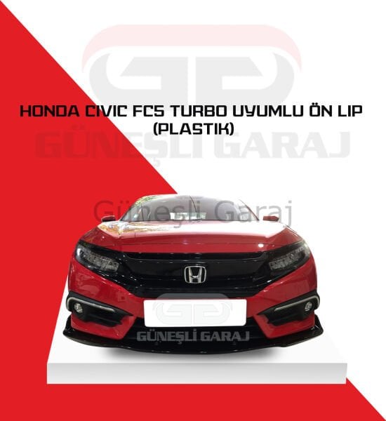 Honda Civic Fc5 Turbo Uyumlu Ön Lip (Plastik)
