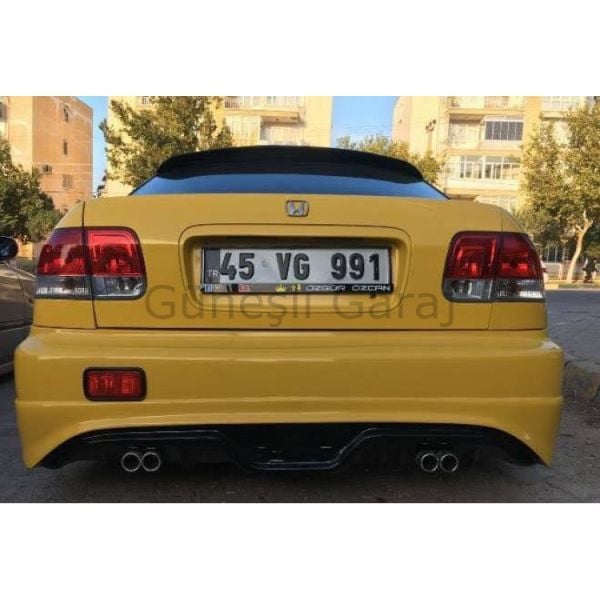 Honda Civic İes Makyajsız Kasa Custom Arka Ek (Plastik)