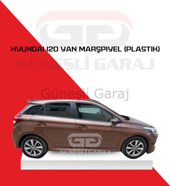 Hyundai i20 Yan Marşpiyel (Plastik)