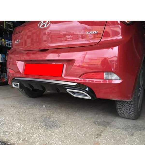 Hyundai i20 Egzoz Görünüm Difüzör (Plastik)