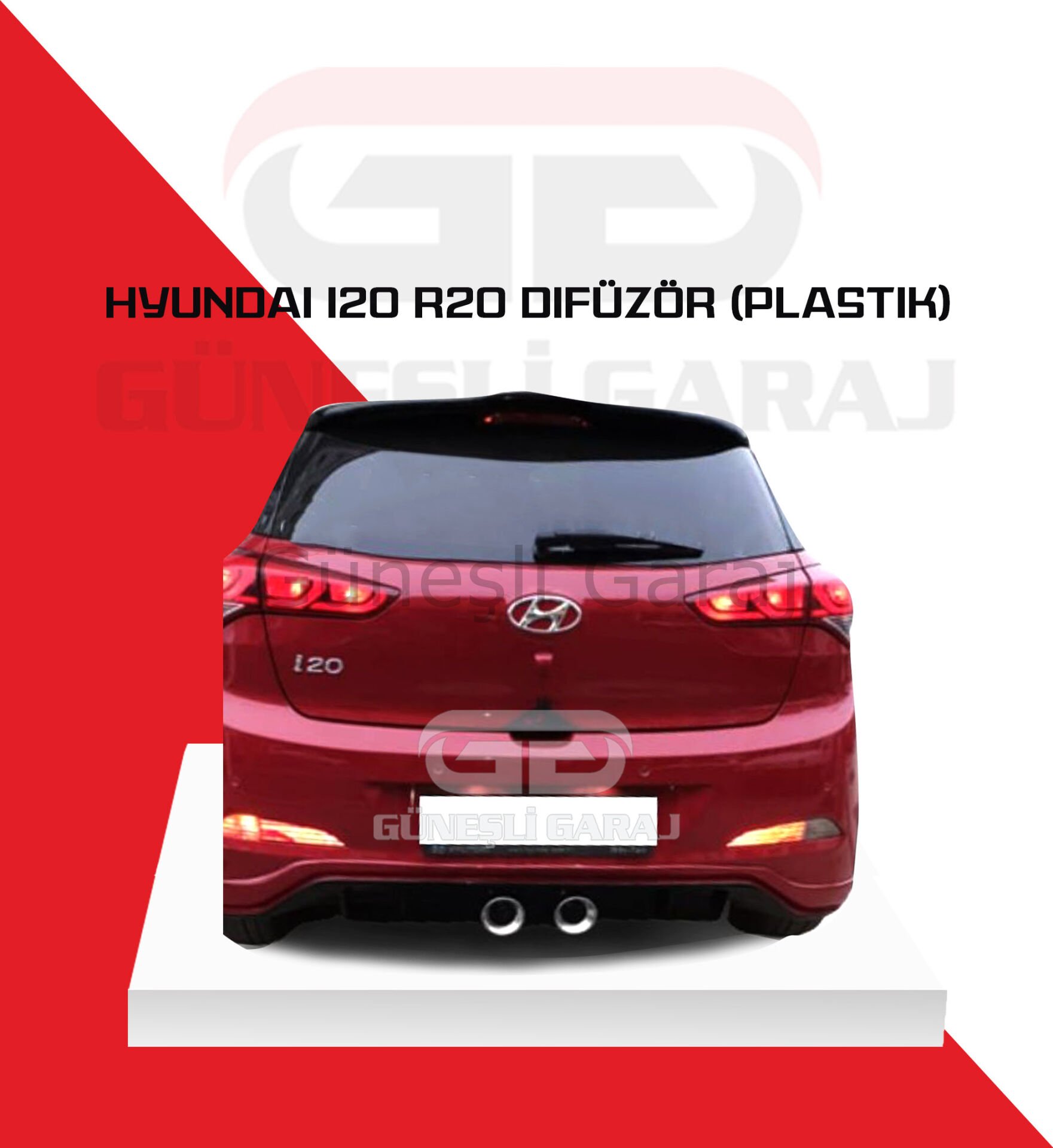 Hyundai İ20 R20 Difüzör (Plastik)