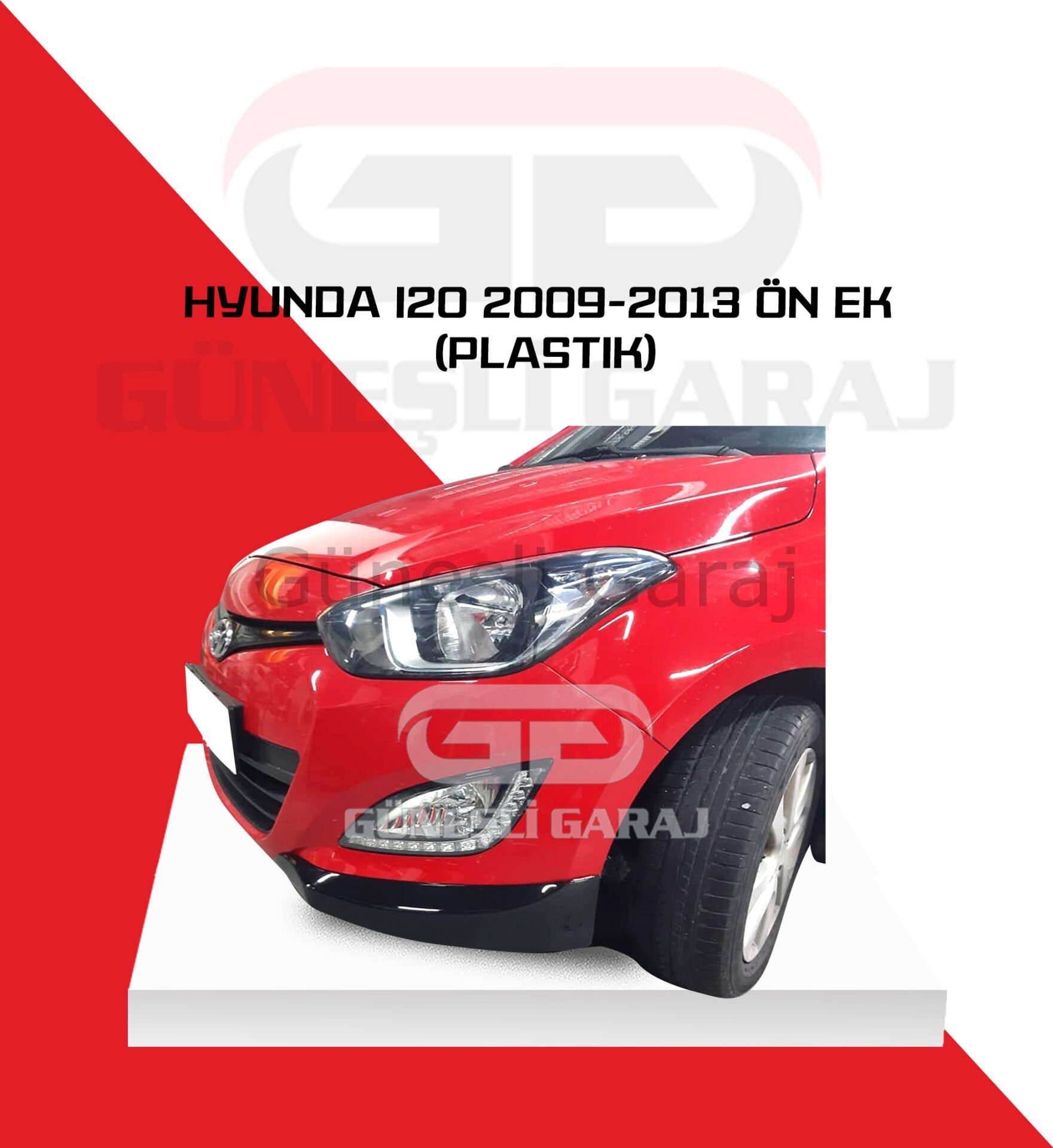 Hyundai İ20 2009-2013 Ön Ek (Plastik)